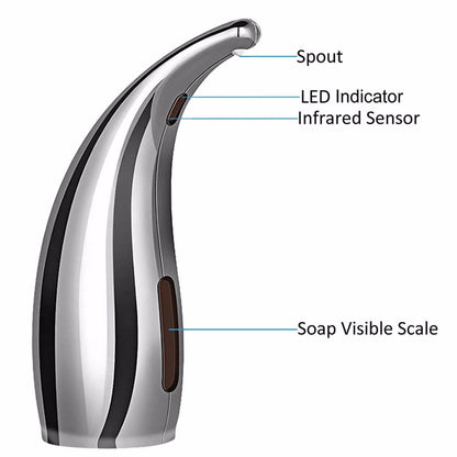 Linans Touchless Automatic Sensor Liquid Soap Dispenser