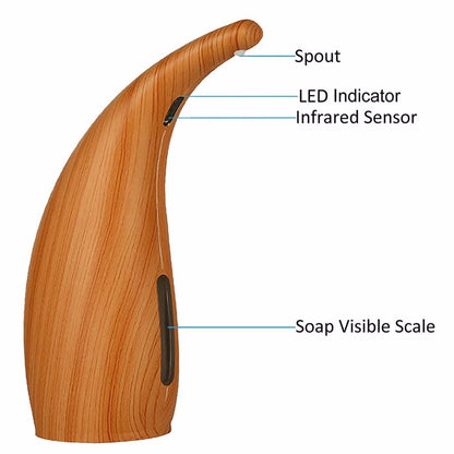 Linans Touchless Automatic Sensor Liquid Soap Dispenser