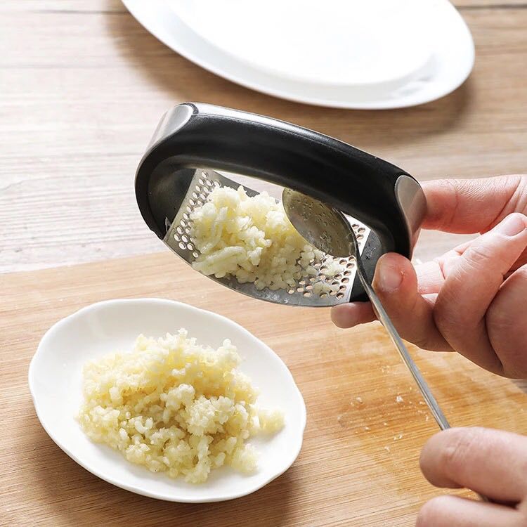 Stainless Steel Garlic Press | Mincer | Chopping