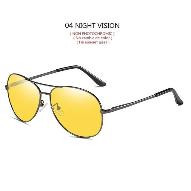 Vintage Photochromic Polarized Sunglasses