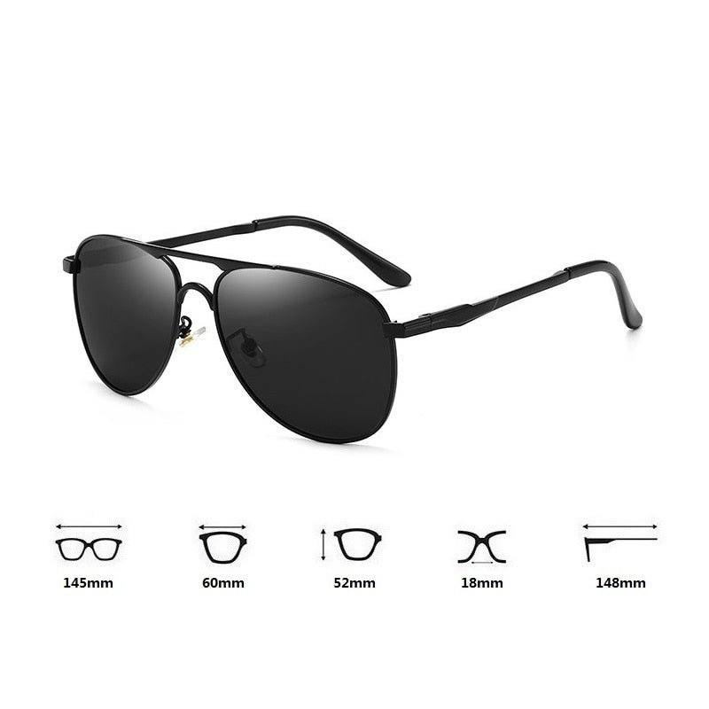 Luxury Retro Polarized Sunglasses