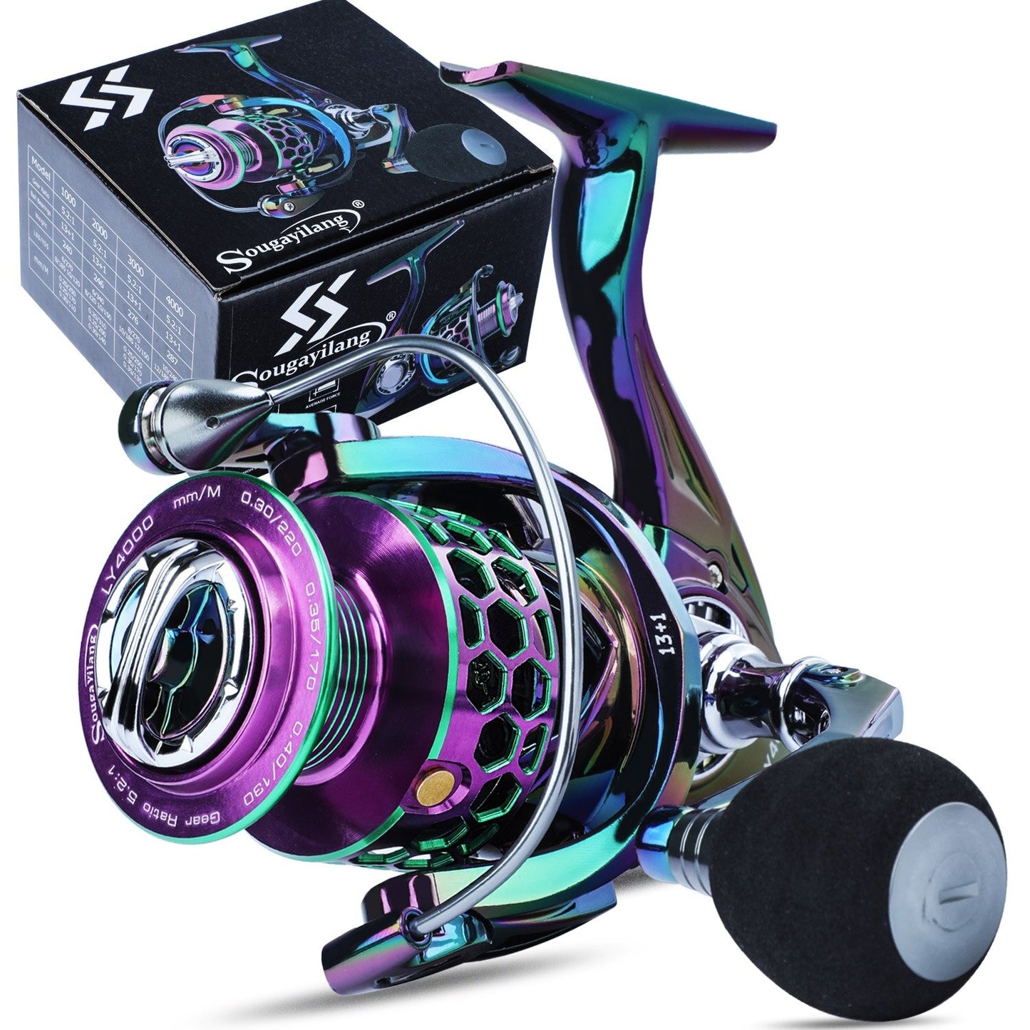 Reelspanx - Multi-Color Fishing Spinning Reel