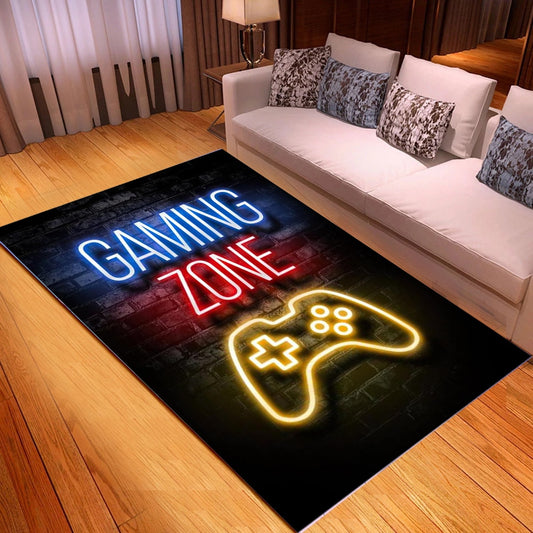 Creative Game Console Furry Carpet