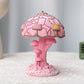 Creative Resin Stained Glass Plant Series Table Lamps